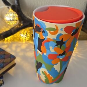 STARBUCKS 2025 Ukraine Artist Misha Tyutyunik Colab Porcelain Tumbler, NEW